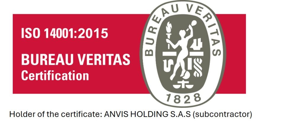 Bureau veritas certification bioscovery ISO 14001:2015